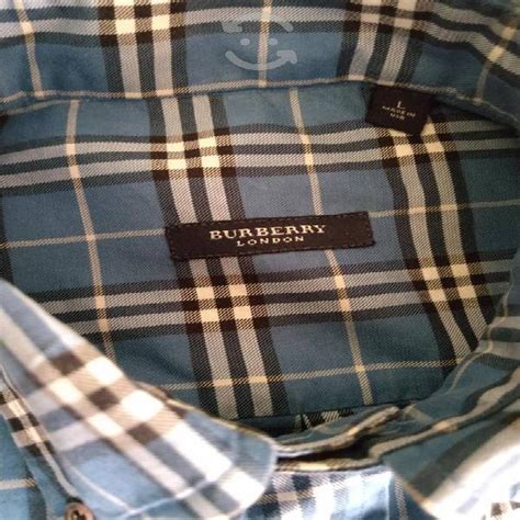 como identificar una camisa burberry original|burberry flannel men's.